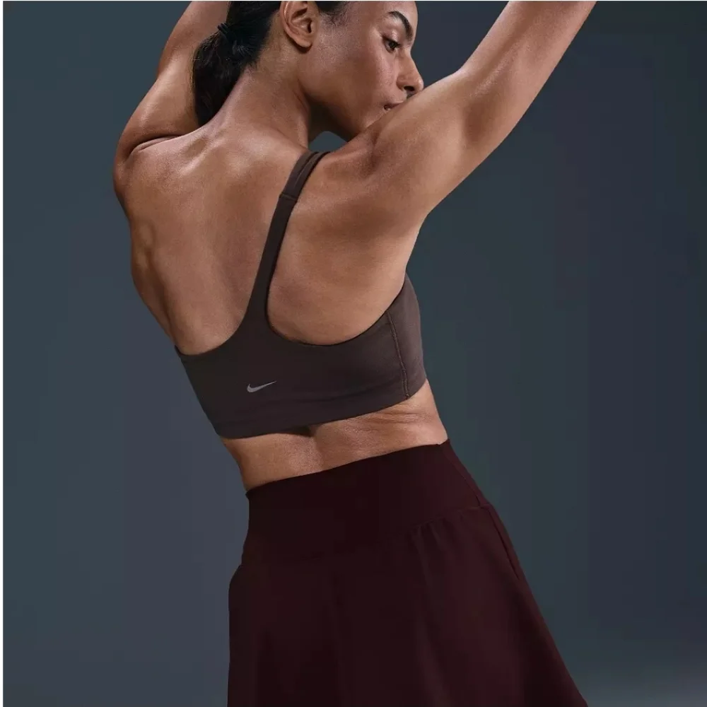 Nike One Dri-Fit Burgundy Crush Athletic Skort, NWT - Picture 5 of 6
